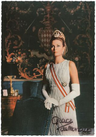 Lot #461 Princess Grace Signed Photograph