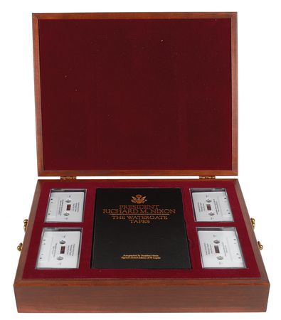Lot #71 Richard Nixon Signed Book and Watergate Tapes - Image 3