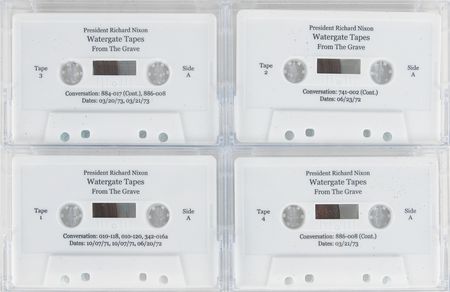 Lot #71 Richard Nixon Signed Book and Watergate Tapes - Image 5