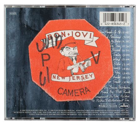 Lot #885 Jon Bon Jovi Signed CD - Image 2