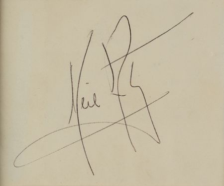Lot #655 Neil Armstrong Signature - Image 2