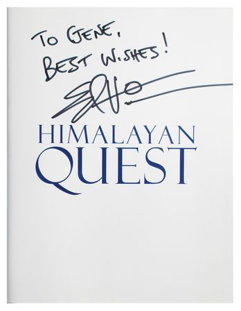 Lot #448 Mountaineering (4) Signed Books - Image 2