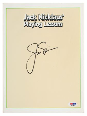 Lot #1080 Golf: Palmer and Nicklaus Signed Books - Image 2