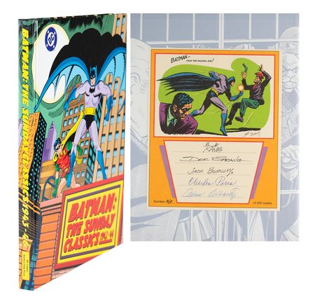 Lot #770 Bob Kane Signed Book