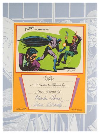 Lot #770 Bob Kane Signed Book - Image 2
