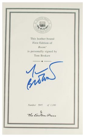 Lot #1010 Newscasters and Reporters (9) Signed Books - Image 9