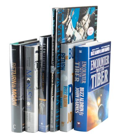 Lot #653 Apollo Astronauts (6) Signed Books