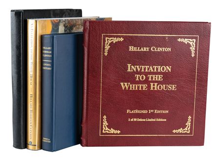 Lot #109 Hillary Clinton (4) Signed Books - Image 1