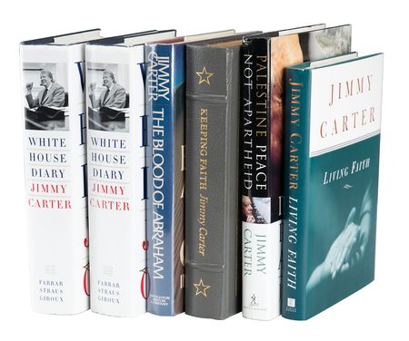 Lot #98 Jimmy Carter (6) Signed Books - Image 1