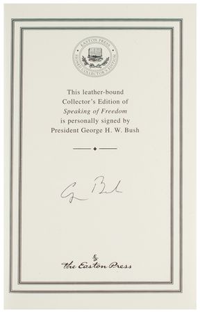 Lot #185 Nixon, Carter, and Bush (5) Signed Books - Image 5