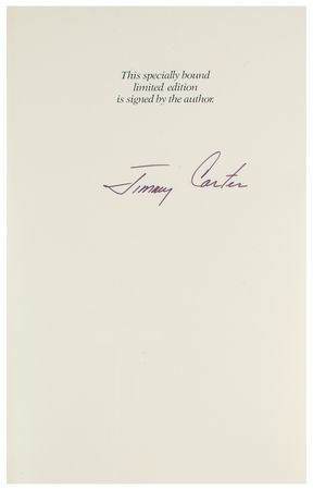 Lot #185 Nixon, Carter, and Bush (5) Signed Books - Image 6