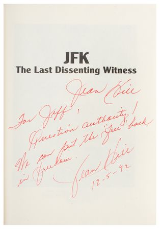 Lot #169 John F. Kennedy: Lot of (10) Signed Books Related to the Life and Death of JFK - Image 10