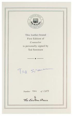 Lot #169 John F. Kennedy: Lot of (10) Signed Books Related to the Life and Death of JFK - Image 2