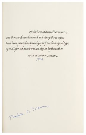Lot #169 John F. Kennedy: Lot of (10) Signed Books Related to the Life and Death of JFK - Image 9