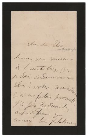 Lot #720 Henri de Toulouse-Lautrec Autograph Letter Signed - Image 1