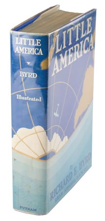 Lot #346 Richard E. Byrd Signed Book and Carried-Postcard - Image 3