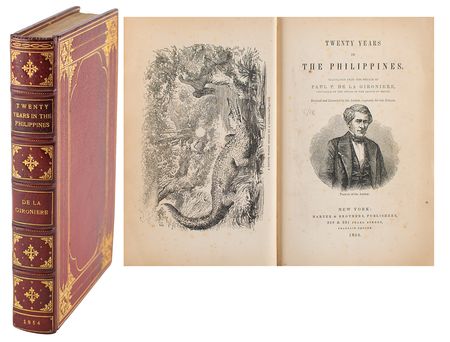 Lot #360 Paul P. De La Gironiere: 1st Ed. Twenty Years in the Philippines - Image 1
