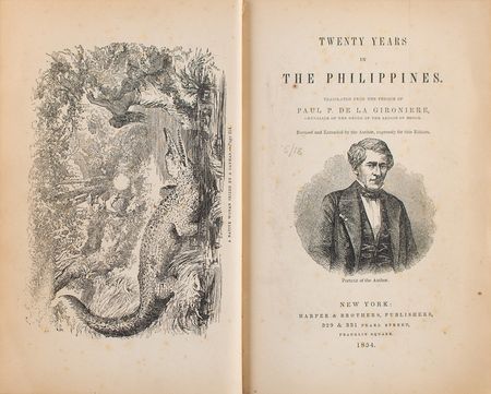 Lot #360 Paul P. De La Gironiere: 1st Ed. Twenty Years in the Philippines - Image 2