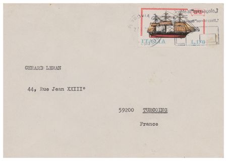 Lot #711 Giorgio de Chirico Signed Photograph - Image 2