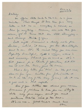 Lot #117 Dwight D. Eisenhower: Lt. Gen. Eisenhower