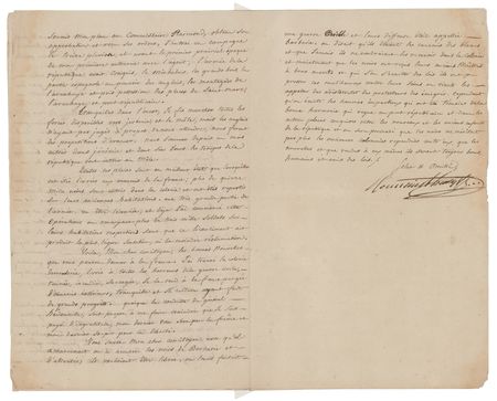 Lot #315 Toussaint Louverture Letter Signed - Image 3