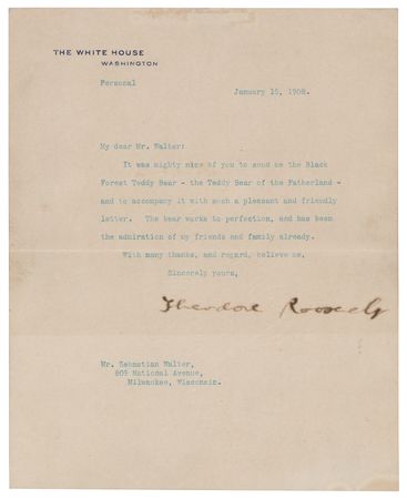 Lot #47 Theodore Roosevelt: President Roosevelt