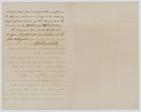 Lot #453 Adolf Erik Nordenskiold Autograph Letter Signed - Image 2