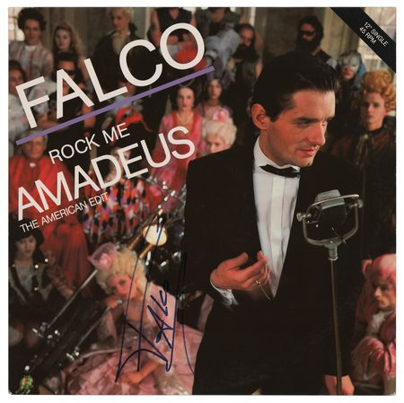 Lot #929 Falco Signed Album