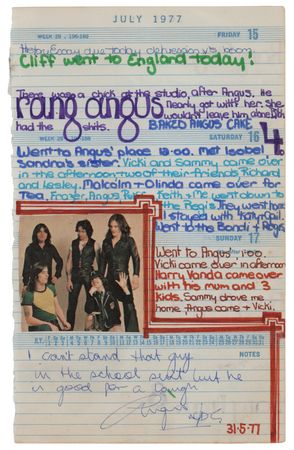 Lot #839 AC/DC: Angus Young - Image 1