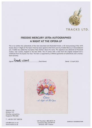 Lot #855 Queen: Freddie Mercury Album - Image 2