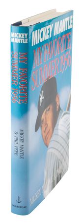 Lot #1089 Mickey Mantle Signed Book - Image 3