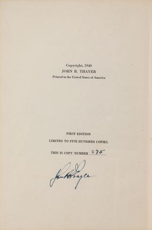 Lot #324 Titanic: Margaret and John Thayer (2) Marconigrams and Signed Book - Image 4