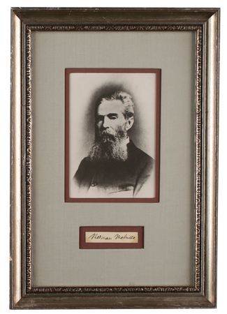 Lot #791 Herman Melville Signature - Image 1