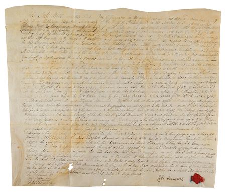 Lot #245 Benjamin Franklin: Francis Hopkinson and