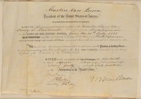 Lot #228 Martin Van Buren: President Fillmore