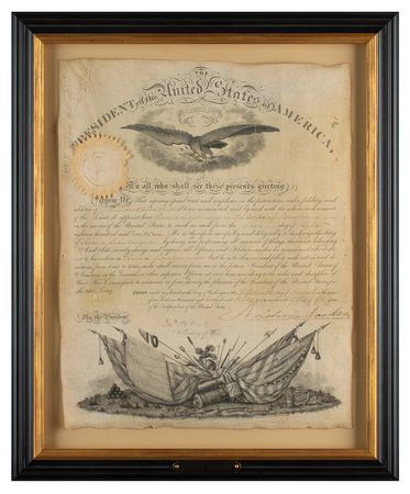 Lot #19 Andrew Jackson Document Signed as President - Image 2