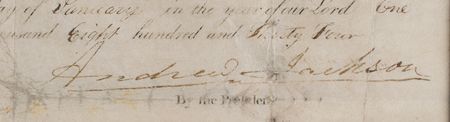 Lot #158 Andrew Jackson Document Signed as President - Image 3
