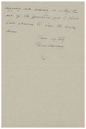 Lot #102 Grover Cleveland Autograph Letter Signed - Image 2