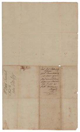 Lot #405 Samuel Huntington and William Williams Document Signed - Image 2