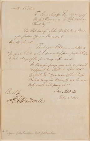 Lot #476 Edward Rutledge Docketed Document - Image 1
