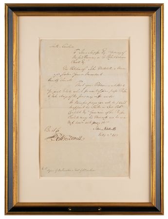 Lot #476 Edward Rutledge Docketed Document - Image 2
