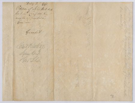 Lot #476 Edward Rutledge Docketed Document - Image 3