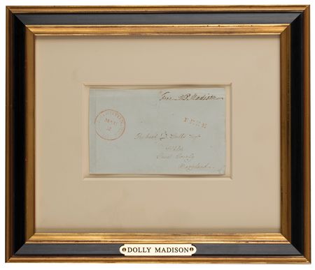 Lot #171 Dolley Madison Signed Free Frank - Image 2