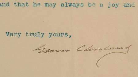 Lot #103 Grover Cleveland: 