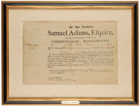 Lot #235 Samuel Adams Document Signed - Image 2