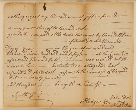 Lot #480 James Smith Document Signed - Image 1