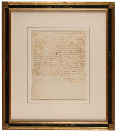 Lot #1 George Washington Autograph Letter Signed - Image 2