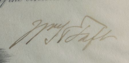 Lot #215 William H. Taft Document Signed as President - Image 2