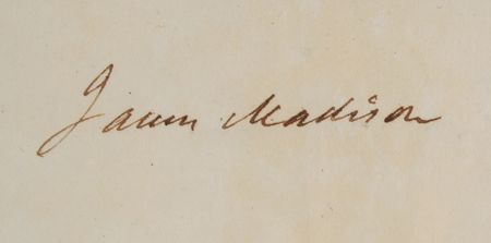 Lot #11 James Madison and James Monroe Document Signed as President and Secretary of State - Image 2