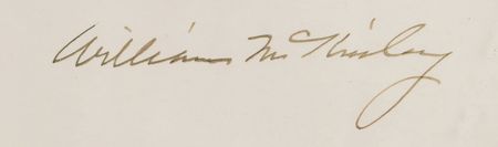 Lot #174 William McKinley Document Signed as President - Image 2